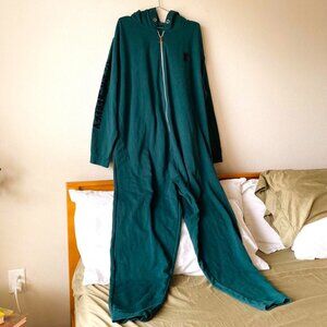 Savage X Fenty Green Hooded One Piece Bodysuit Pajamas Women's XXL